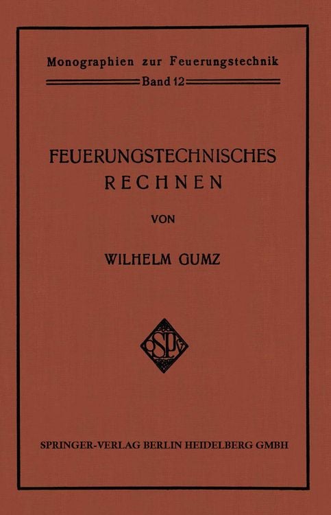 Produktbild: Feuerungstechnisches Rechnen
