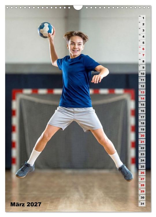 Produktbild: Welt des Jugendsports (Wandkalender 2027 DIN A3 hoch), CALVENDO Monatskalender