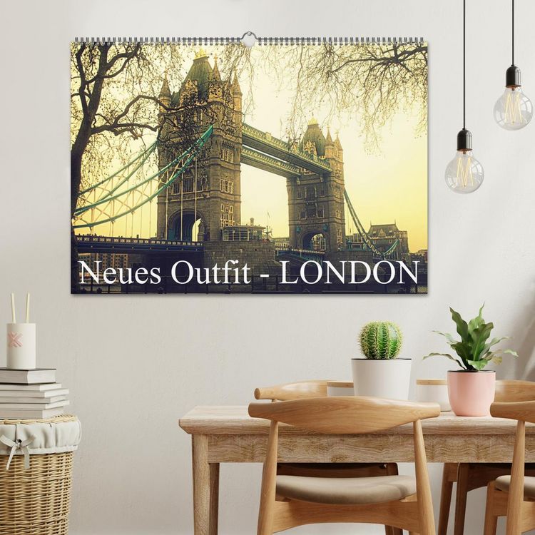 Produktbild: Neues Outfit - LONDON (Wandkalender 2026 DIN A2 quer), CALVENDO Monatskalender