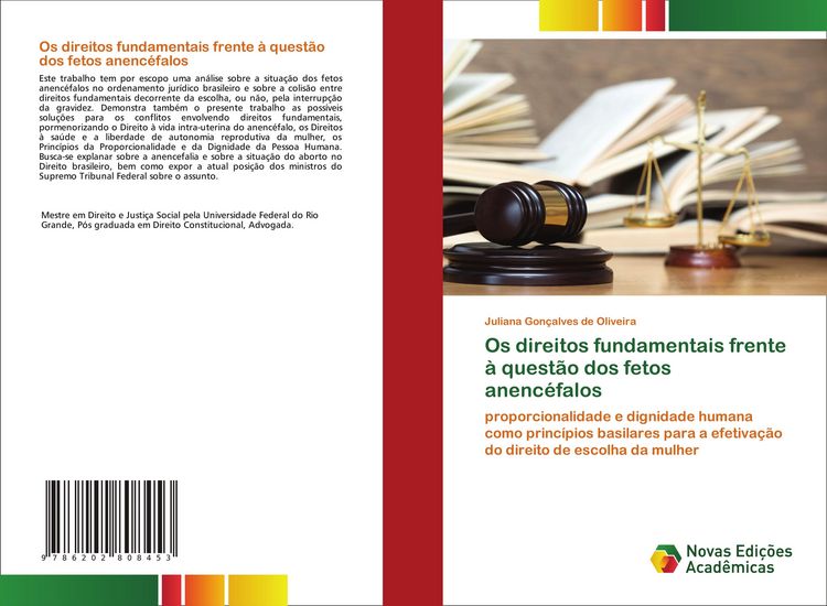 Produktbild: Os direitos fundamentais frente &agrave; quest&atilde;o dos fetos anenc&eacute;falos