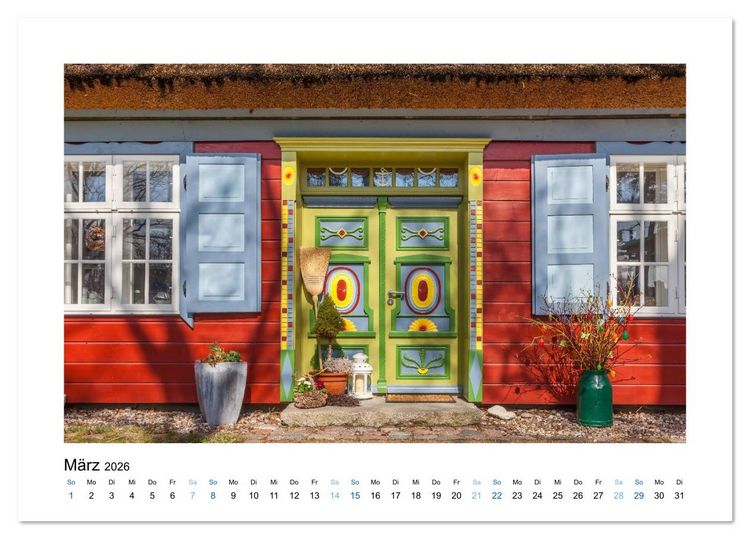 Produktbild: Wundersch&ouml;nes Mecklenburg-Vorpommern (Tischkalender 2026 DIN A5 quer), CALVENDO Monatskalender