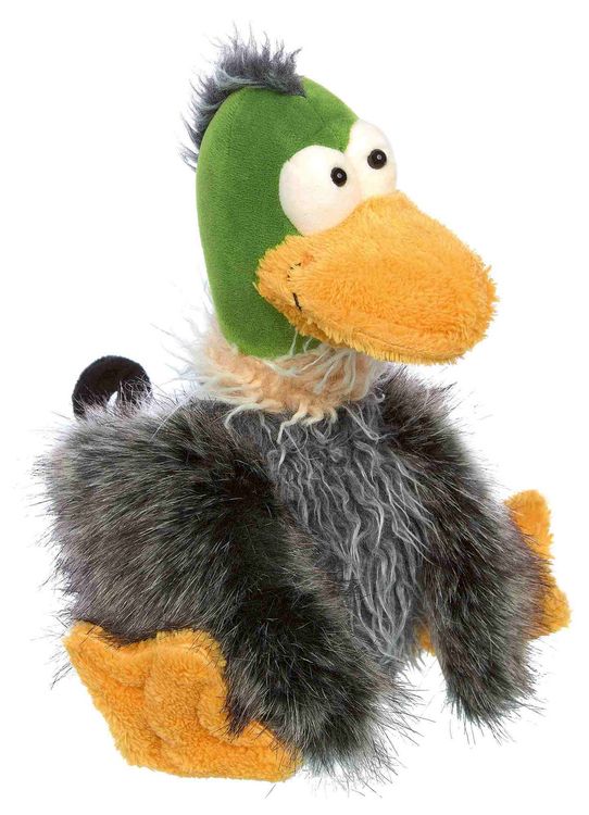 Produktbild: sigikid 42996 - Ente Gacko Gack Kikeriki, Pl&uuml;schtier 28cm
