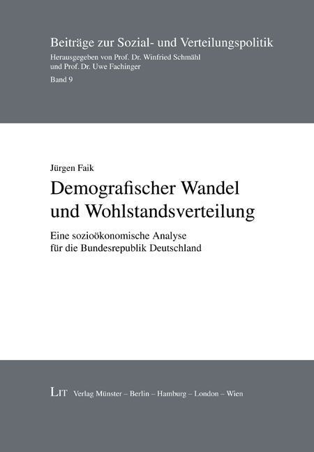 Produktbild: Faik, J: Demografischer Wandel und Wohlstandsverteilung