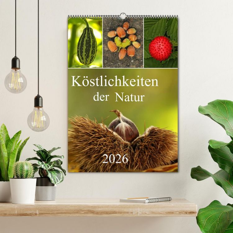 Produktbild: K&ouml;stlichkeiten der Natur 2026 (Wandkalender 2026 DIN A2 hoch), CALVENDO Monatskalender