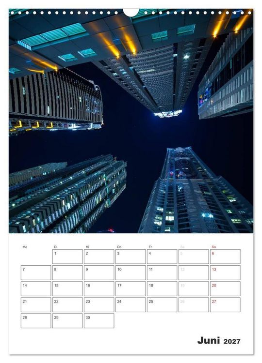 Produktbild: Vertical Dubai 2027 (Wandkalender 2027 DIN A3 hoch), CALVENDO Monatskalender