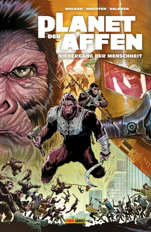 Produktbild: Planet der Affen, Band 1 - Niedergang der Menschheit