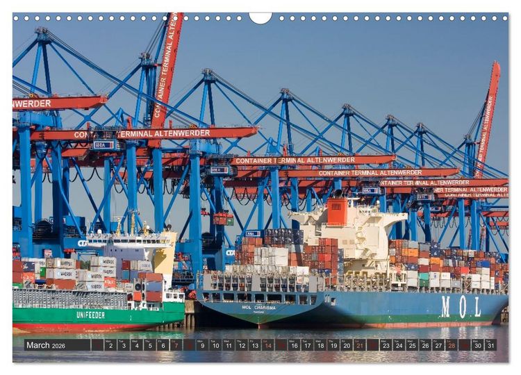 Produktbild: Hamburg.Discover northern Germany&rsquo;s cosmopolitan city (Wall Calendar 2026 DIN A3 landscape), CALVENDO 12 Month Wall Calendar
