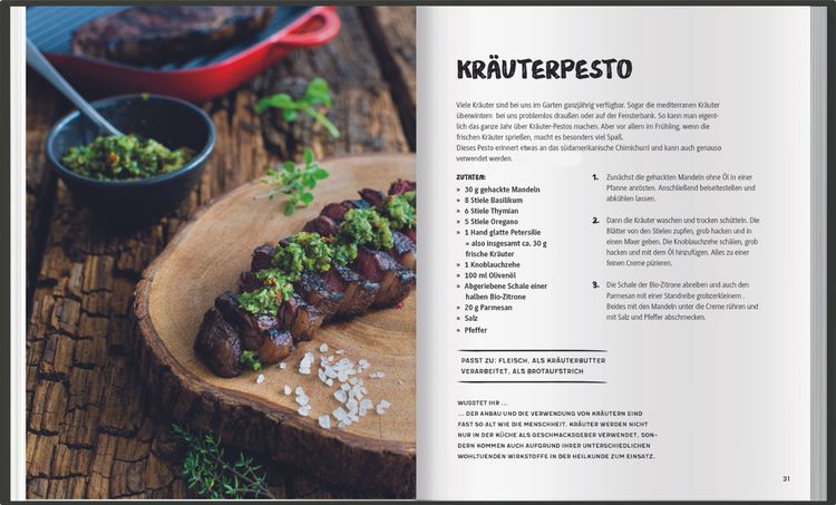 Produktbild: Mit Pesto durch das Jahr