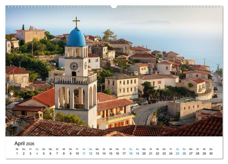 Produktbild: Albanien - Europas geheimes Paradies (hochwertiger Premium Wandkalender 2026 DIN A2 quer), Kunstdruck in Hochglanz
