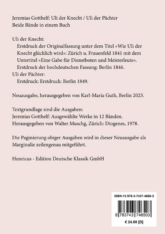 Produktbild: Uli der Knecht / Uli der P&auml;chter