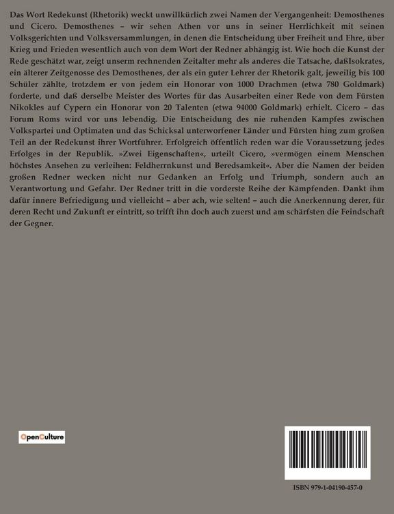 Produktbild: Volkst&uuml;mliche Redekunst