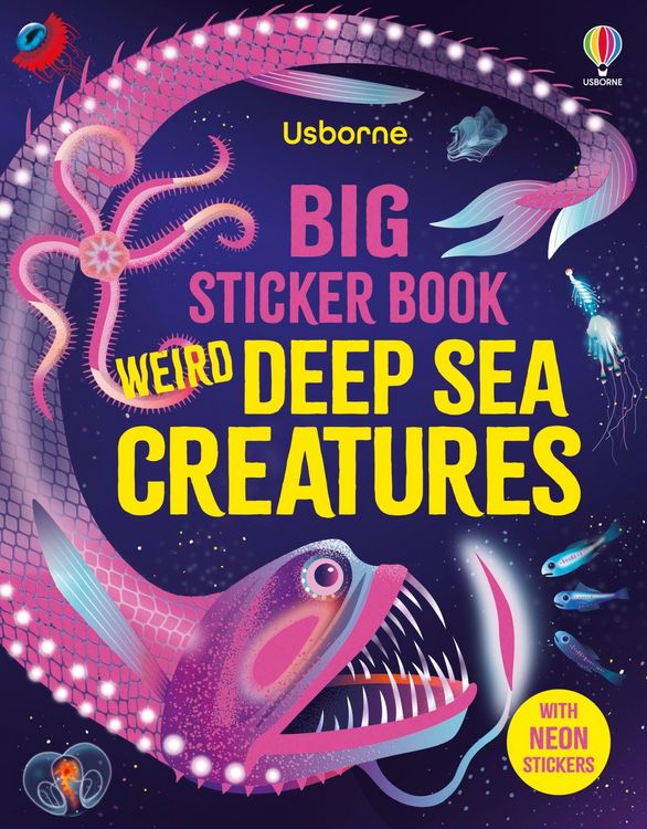 Produktbild: Big Sticker Book Weird Deep Sea Creatures