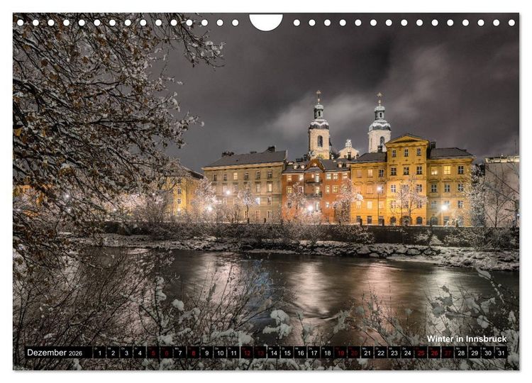 Produktbild: Tirol 2026 - die sch&ouml;nsten Pl&auml;tze (Wandkalender 2026 DIN A4 quer), CALVENDO Monatskalender
