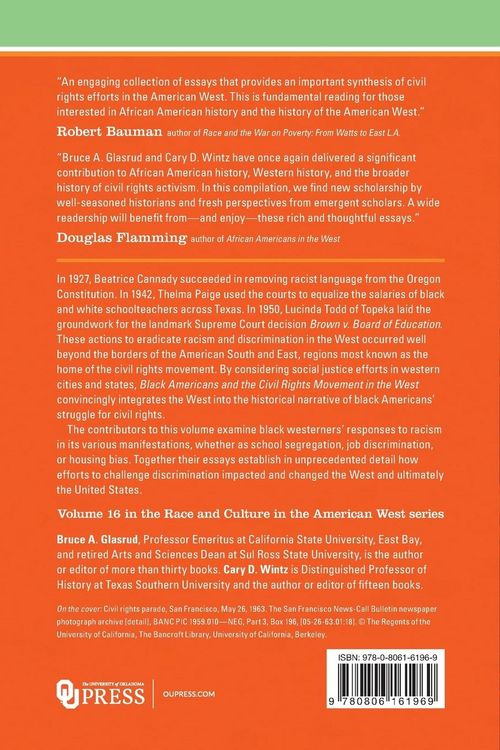 Produktbild: Black Americans and the Civil Rights Movement in the West