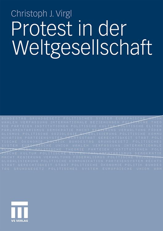 Produktbild: Protest in der Weltgesellschaft
