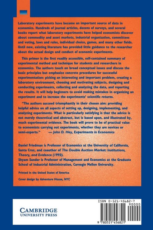 Produktbild: Experimental Methods