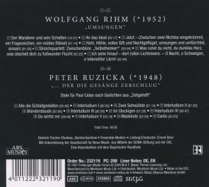 Produktbild: "Umsungen". "... der die Ges&auml;nge zerschlug", 1 Audio-CD