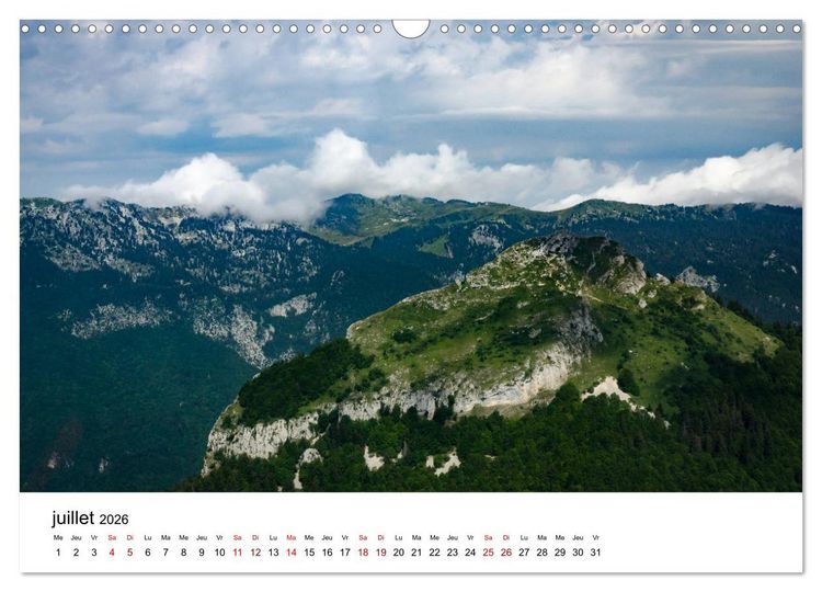 Produktbild: Les chemins du Vercors (Calendrier mural 2026 DIN A3 vertical), CALVENDO calendrier mensuel