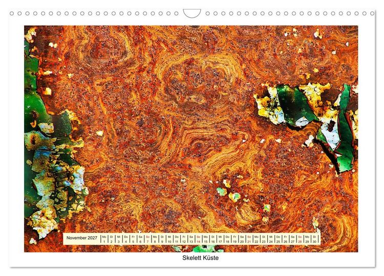 Produktbild: Rostgem&auml;lde (Wandkalender 2027 DIN A3 quer), CALVENDO Monatskalender