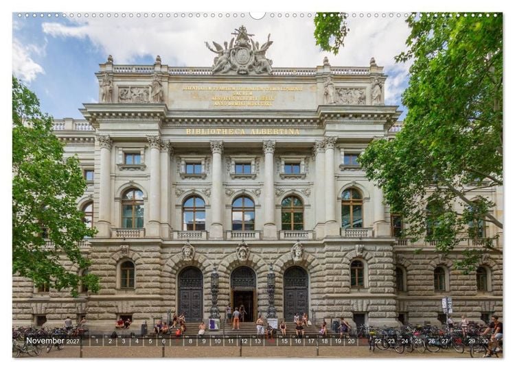 Produktbild: Ein Sommertag in Leipzig (hochwertiger Premium Wandkalender 2027 DIN A2 quer), Kunstdruck in Hochglanz
