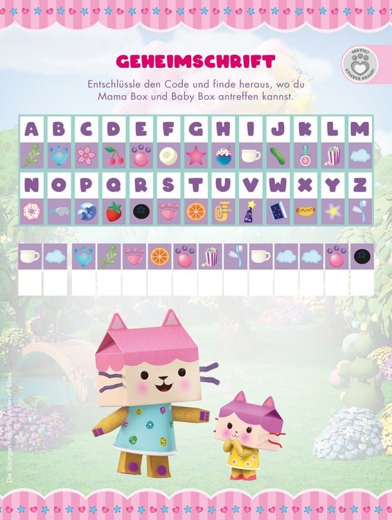 Produktbild: Gabby's Dollhouse: 1001 Sticker: Stickern &ndash; R&auml;tseln &ndash; Ausmalen