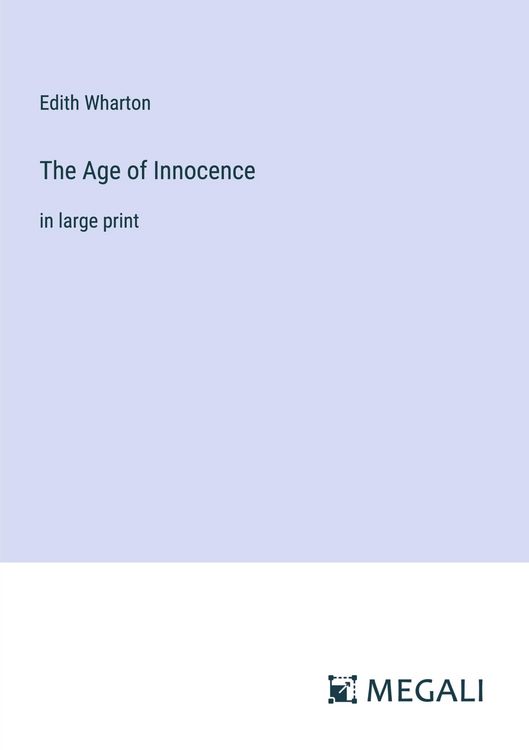 Produktbild: The Age of Innocence