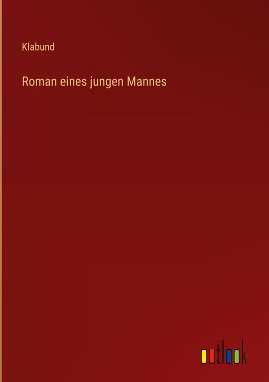 Produktbild: Roman eines jungen Mannes