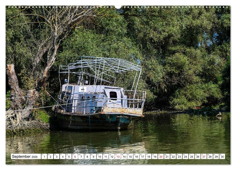 Produktbild: Rund um das Donaudelta (Wandkalender 2026 DIN A2 quer), CALVENDO Monatskalender