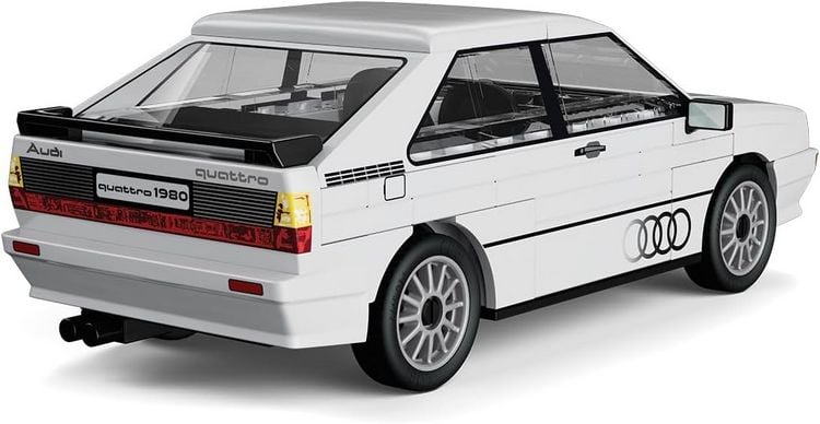 Produktbild: COBI 24665 - Audi Quattro 1980, wei&szlig;, 1:35, Bausatz, 79 Klemmbausteine