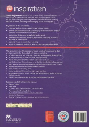 Produktbild: New Edition Inspiration Level 4 Workbook