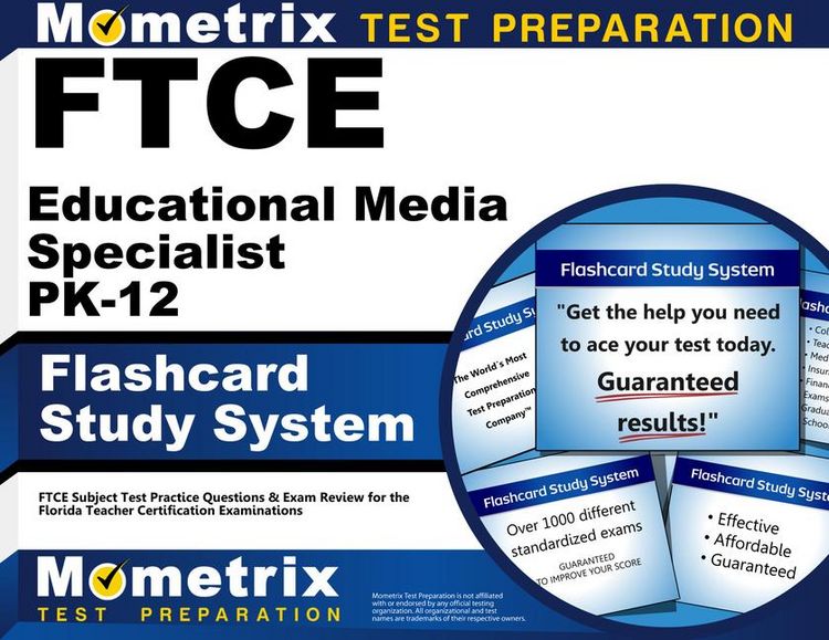 Produktbild: FTCE Educational Media Specialist Pk-12 Flashcard Study System