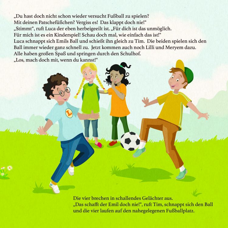 Produktbild: 1:0 f&uuml;r Emil - So ein fu&szlig;ballverr&uuml;ckter Pinguin