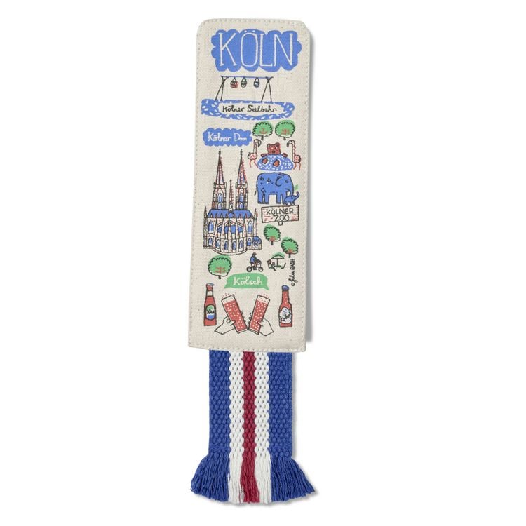 Produktbild: Lesezeichen "K&ouml;ln", 100% Baumwolle