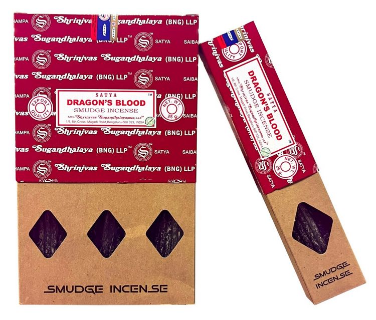 Produktbild: Satya "Dragon's Blood" Smudge Incense 25gr.
