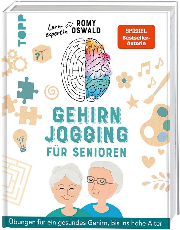 Produktbild: Gehirnjogging f&uuml;r Senioren. &Uuml;bungen f&uuml;r ein gesundes Gehirn, bis ins hohe Alter