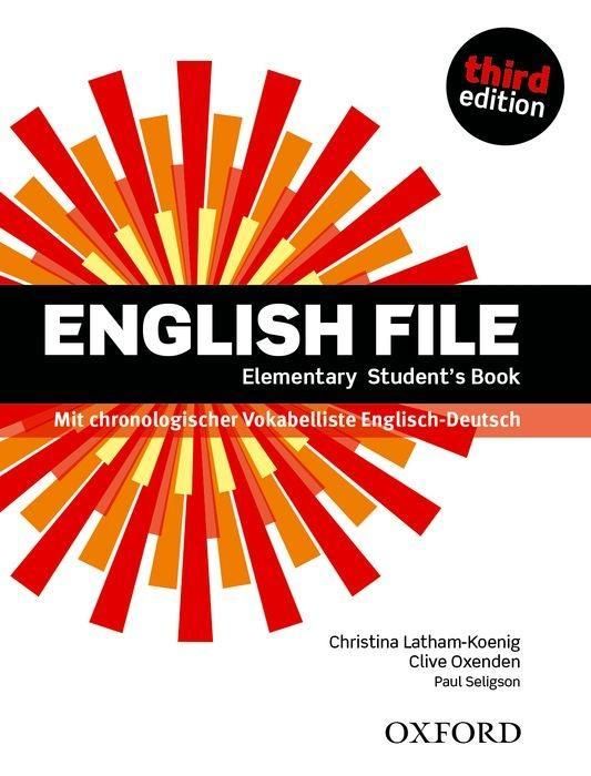 Produktbild: English File. Elementary Student's Book