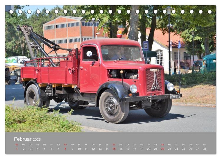 Produktbild: Oldtimer - L K W (Tischkalender 2026 DIN A5 quer), CALVENDO Monatskalender