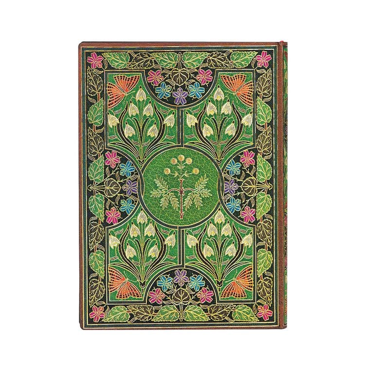 Produktbild: Softcover Notizbuch Bl&uuml;hende Poesie, Midi, Liniert
