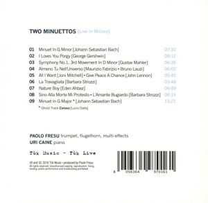 Produktbild: Two Minuettos-Live In Milano