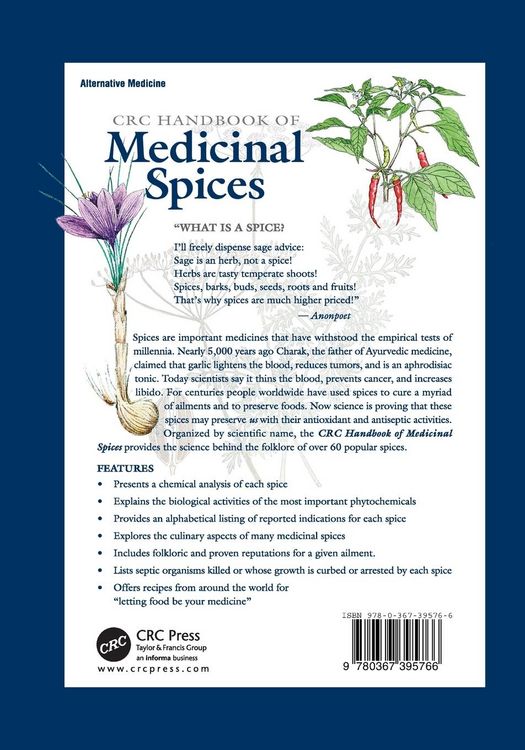 Produktbild: CRC Handbook of Medicinal Spices