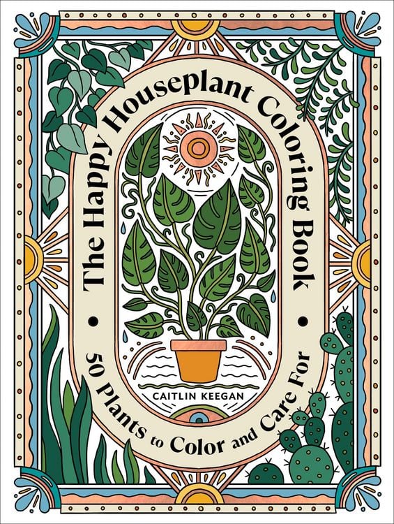 Produktbild: The Happy Houseplant Coloring Book