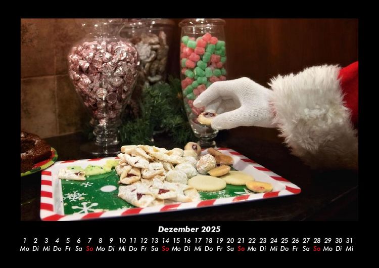 Produktbild: World of Sweets 2025 Fotokalender DIN A3