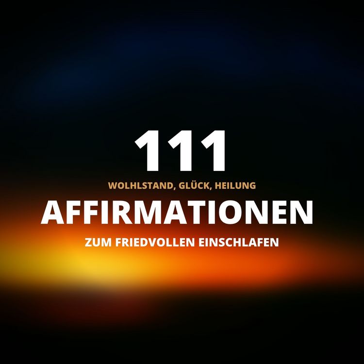 Produktbild: 111 Affirmationen zum friedvollen Einschlafen