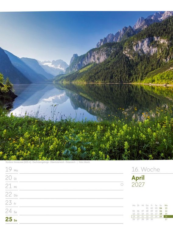 Produktbild: Faszination Alpenwelt Wochenplaner Kalender 2027