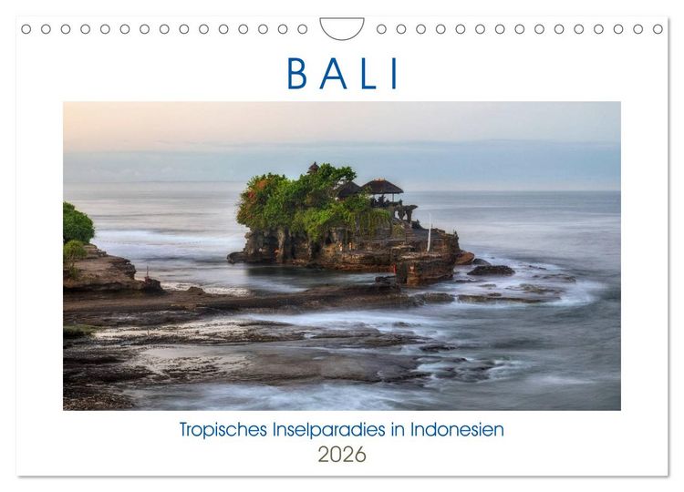 Produktbild: Bali, tropisches Inselparadies in Indonesien (Wandkalender 2026 DIN A4 quer), CALVENDO Monatskalender