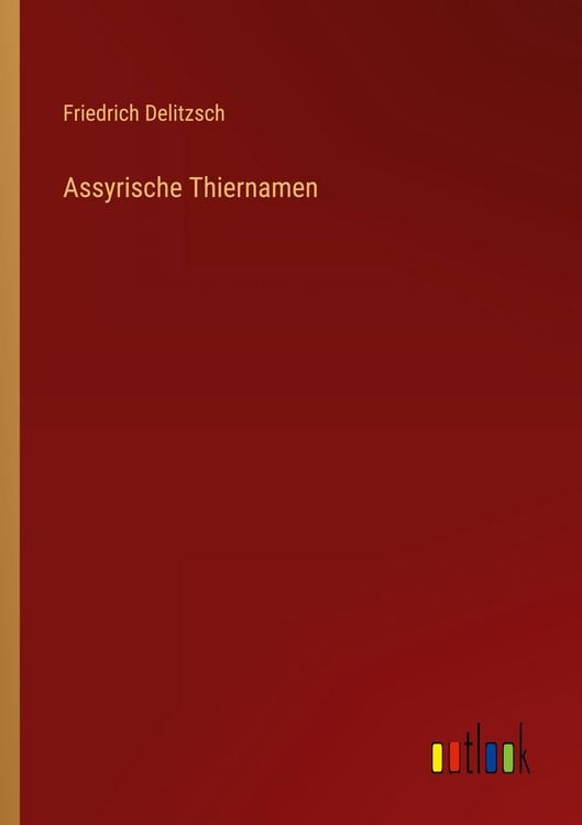Produktbild: Assyrische Thiernamen