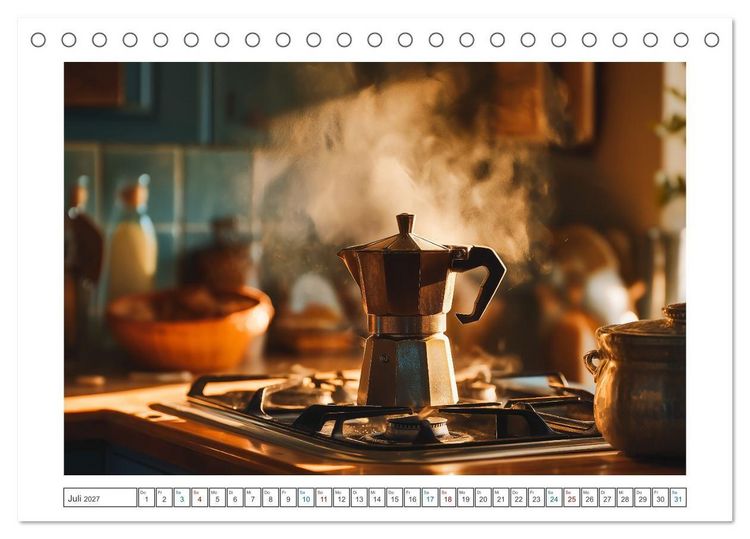 Produktbild: Aroma & Leidenschaft (Tischkalender 2027 DIN A5 quer), CALVENDO Monatskalender