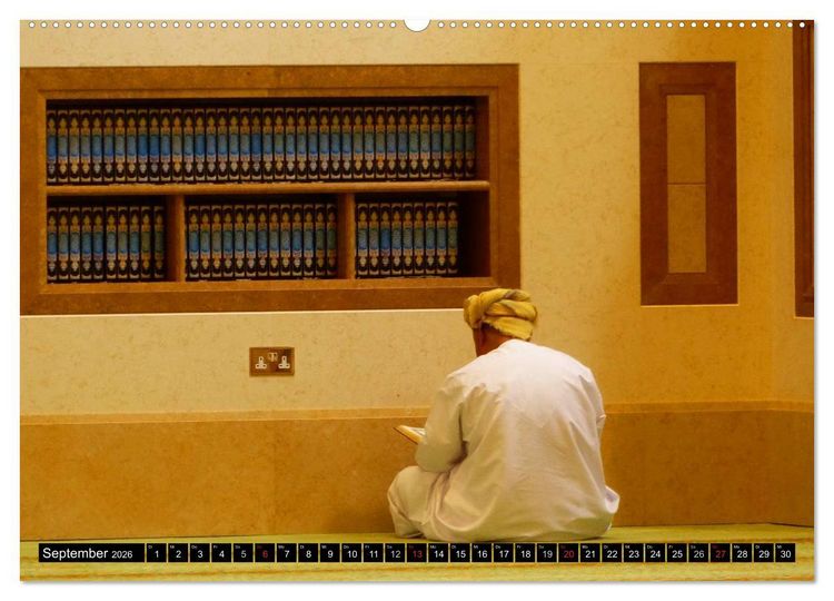 Produktbild: Faszinierendes Reiseland Oman (Wandkalender 2026 DIN A2 quer), CALVENDO Monatskalender