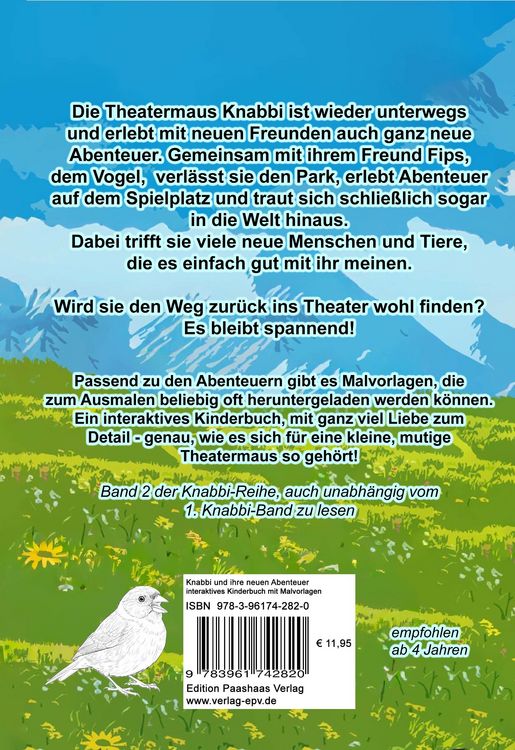 Produktbild: Knabbi, die Theatermaus, und ihre neuen Abenteuer