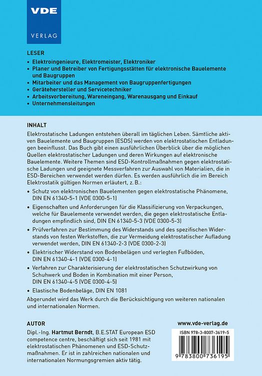 Produktbild: Elektrostatik